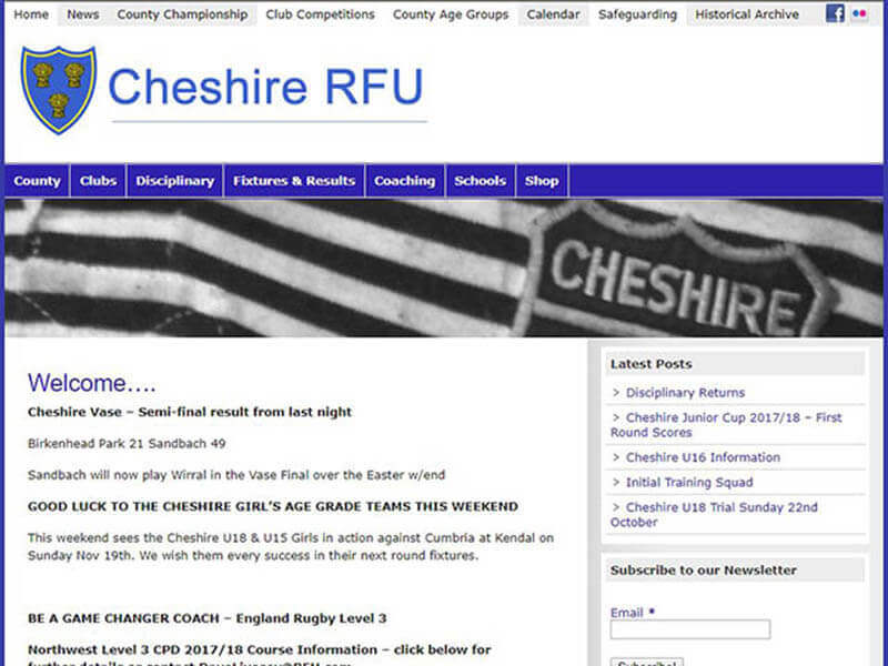 Cheshire RFU before