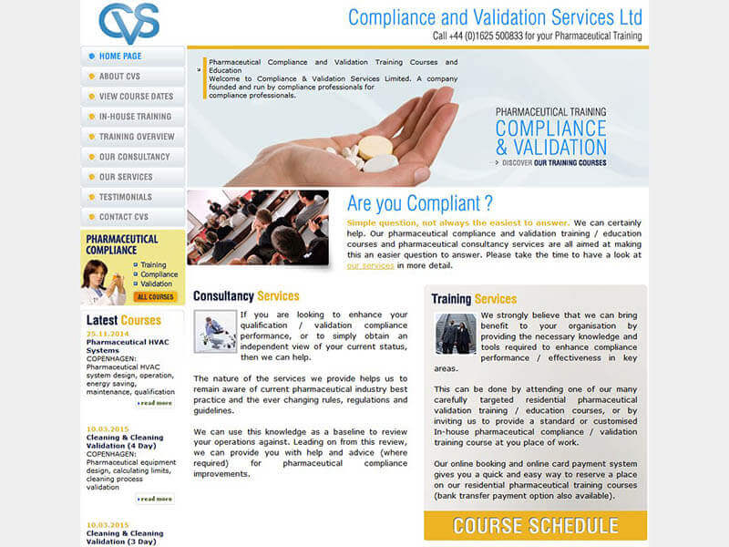 Compliance and Validation Services before