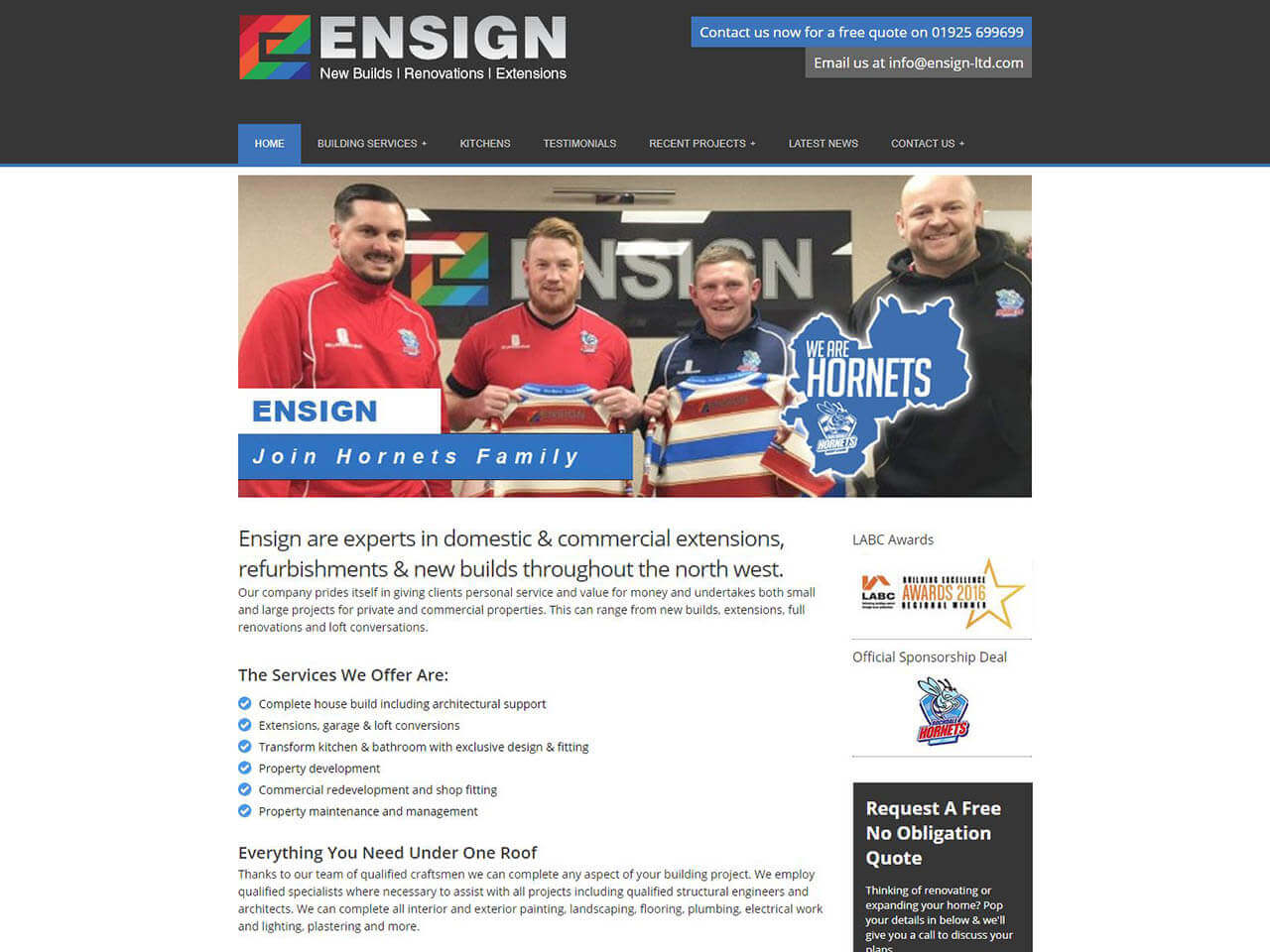 Ensign Ltd before