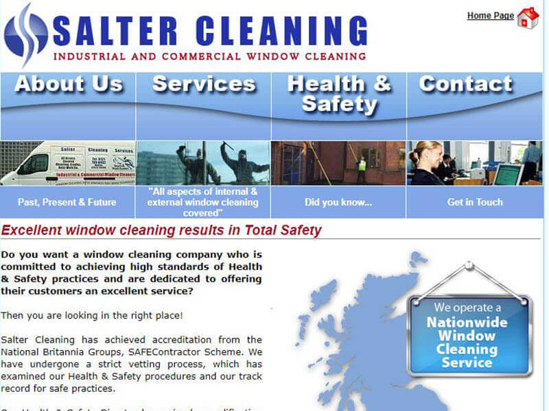 Salter Cleaning before
