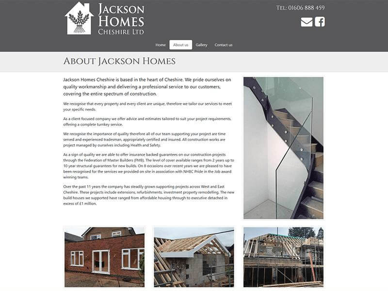 Jackson Homes Cheshire