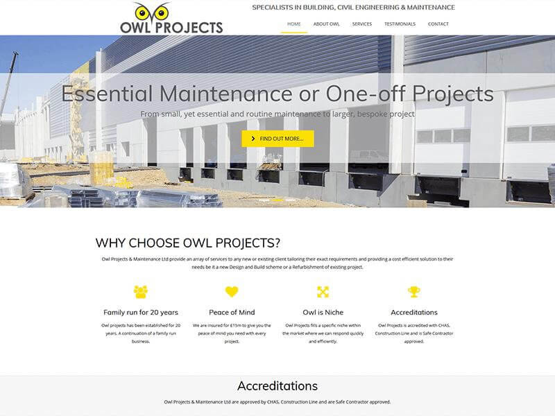 Owl Projects and Maintenance Ltd
