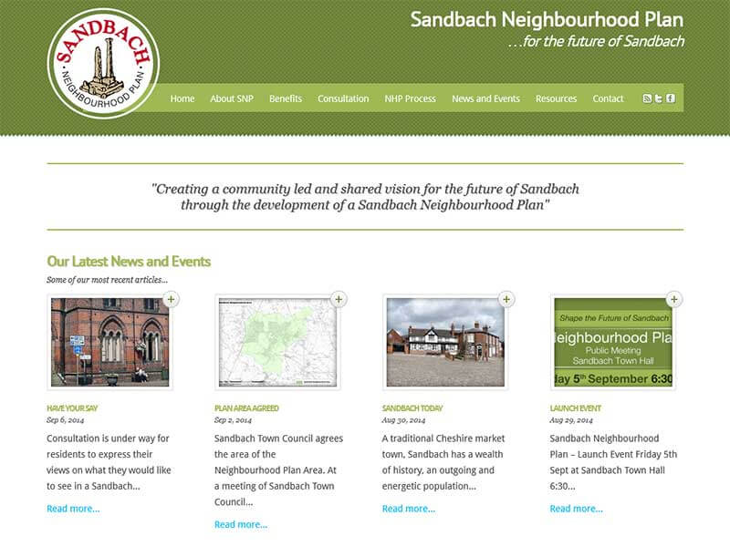 Sandbach Neighbourhood Plan