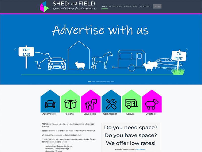 Shed and Field