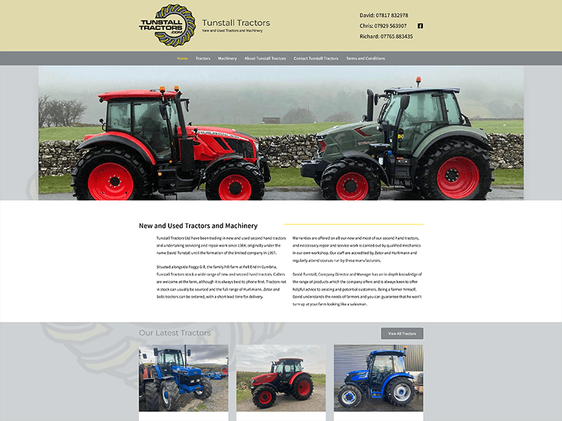 Tunstall Tractors