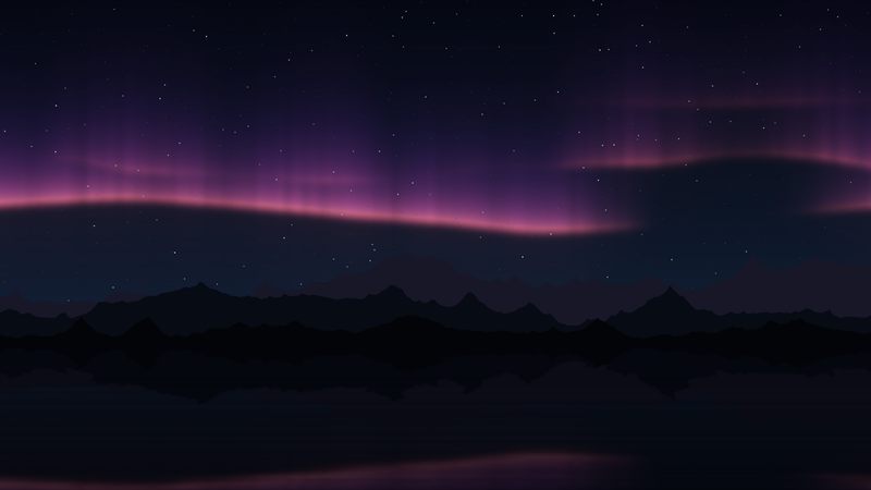 Aurora Screensaver screenshot